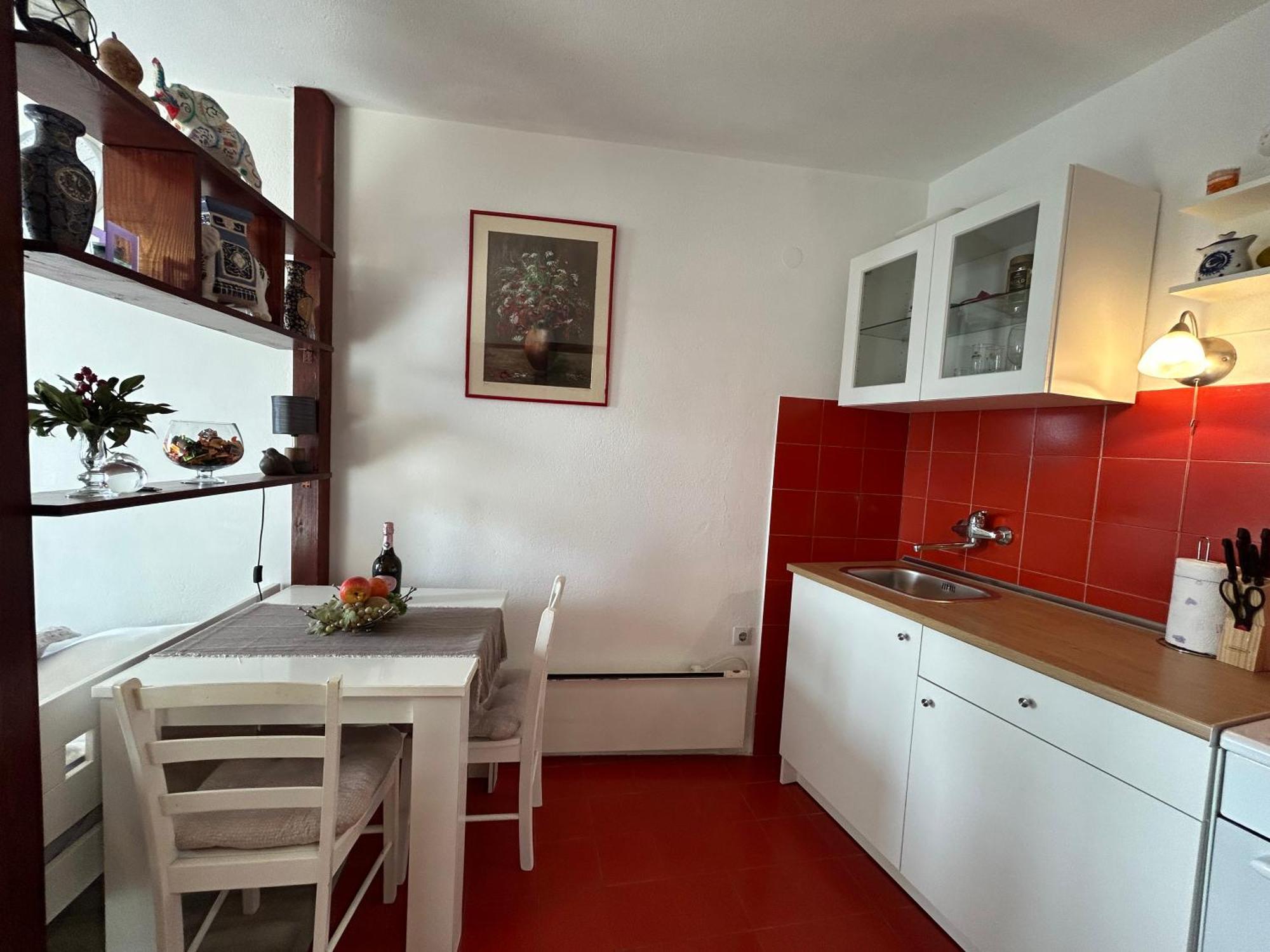 Seafront Studio Apartment+Balcony 포드고라 외부 사진